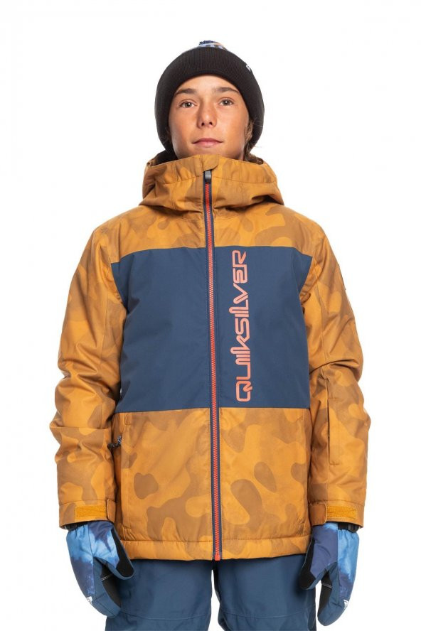 Quiksilver Side Hit Çocuk Snowboard Su Geçirmez Kayak Montu EQBTJ03158