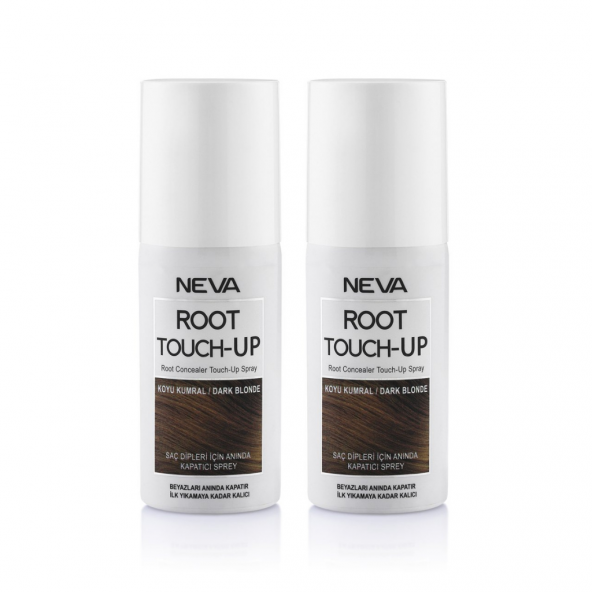 Neva Root Touch Up Kapatıcı Sprey 75 Ml Koyu Kumral 2 Adet