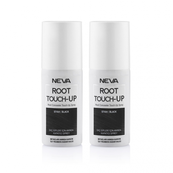 Neva Root Touch Up Kapatıcı Sprey 75 Ml Siyah 2 Adet