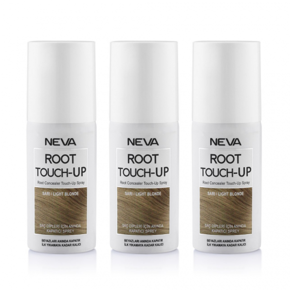 Neva Root Touch Up Kapatıcı Sprey 75 Ml Sarı 3 Adet ürün görseli 1