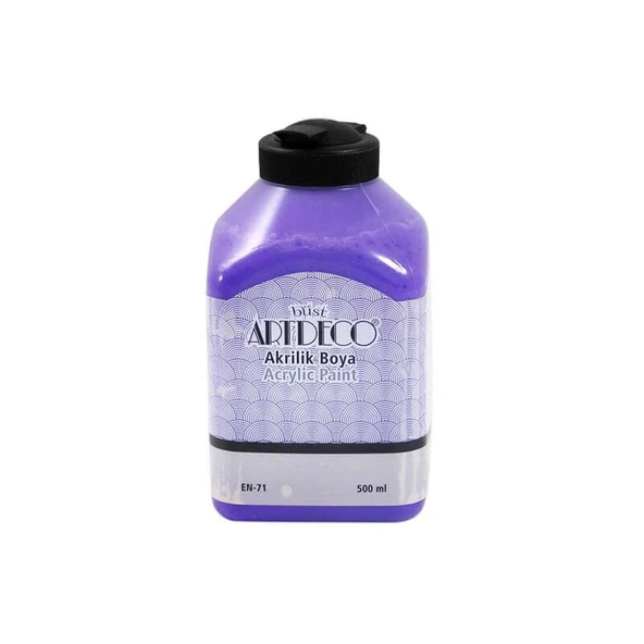 Artdeco Akrilik Boya 500ml Mor / 3608 - Resim 1