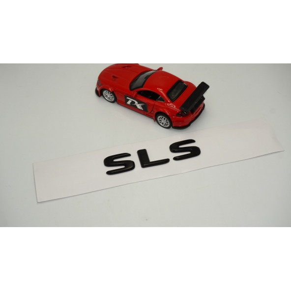 SLS Bagaj Parlak Siyah ABS 3M 3D Yazı Logo - 2