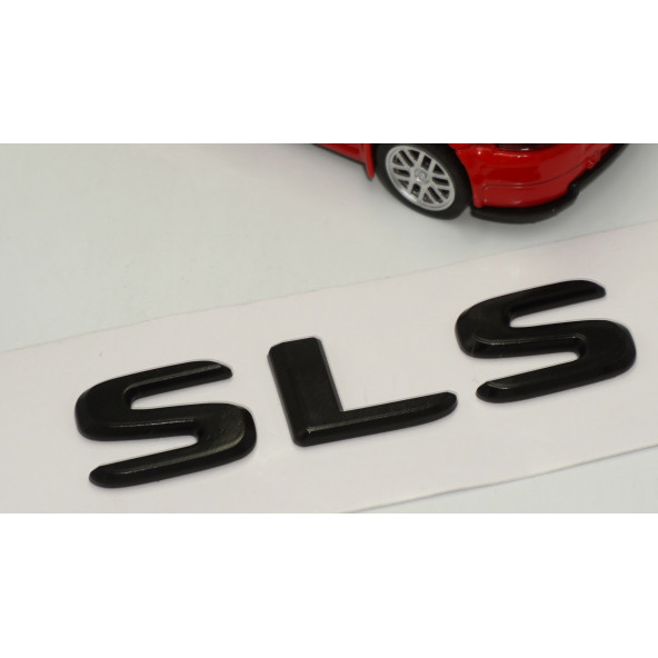 SLS Bagaj Parlak Siyah ABS 3M 3D Yazı Logo - 3