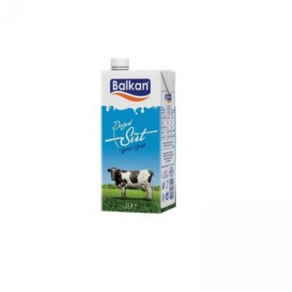 Balkan Yarım Yağlı Süt 1 Lt