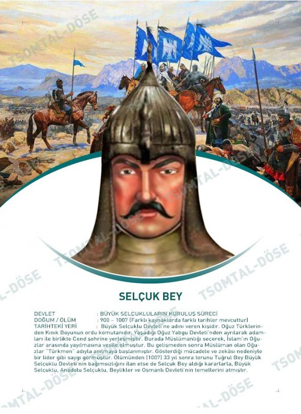 Selçuk Bey 45x65 cm Kanvas