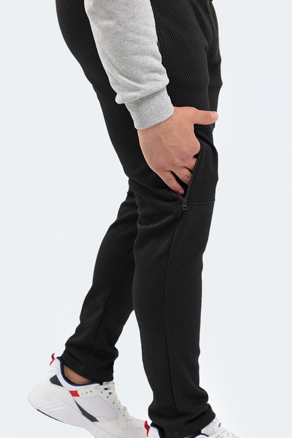 Slazenger Lesha Erkek Eşofman Altı Siyah - 5
