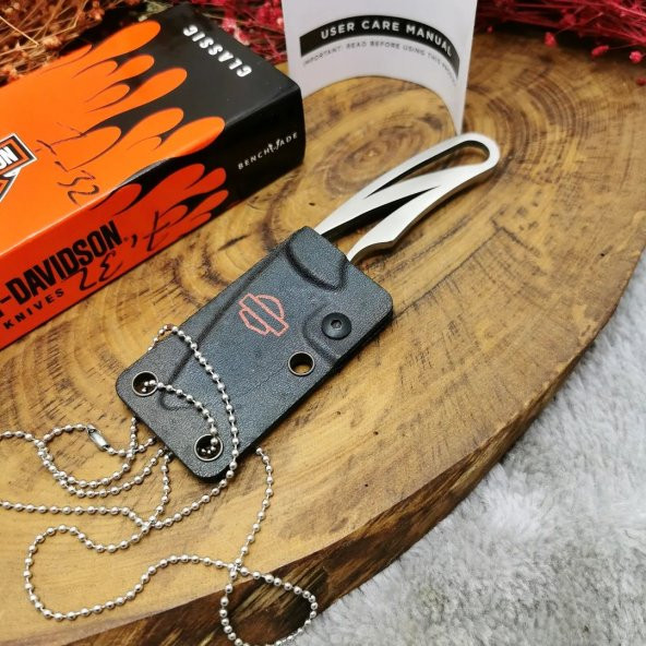 HARLEY DAVİDSON Komple Çelik Kılıflı Mini Çakı