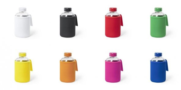 Boomug Neopren Kılıflı Cam Matara 600 ml Yeşil - 5