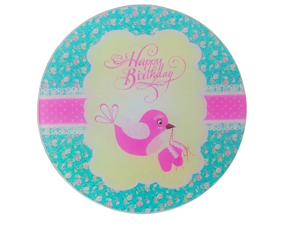 Kesme Cam Panosu Cupcake Sunum Tablası - 3