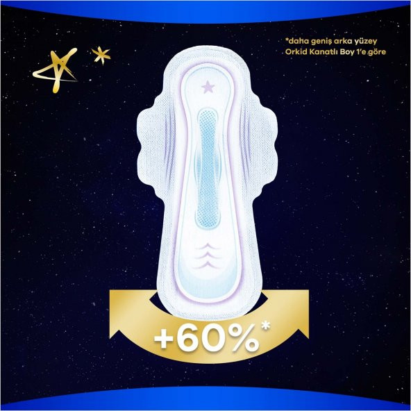 Orkid Ultra Gece Extra Plus Ped 14x3 42 Adet - 6