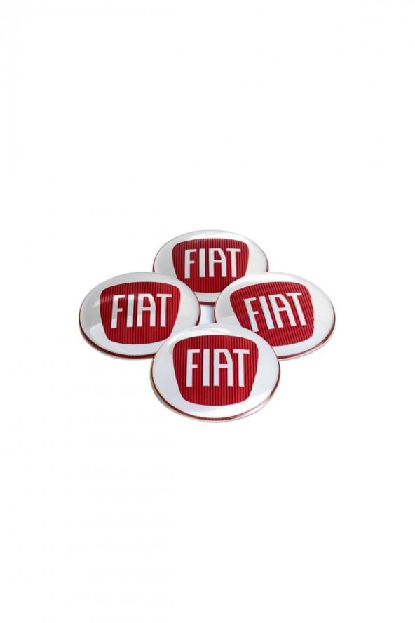 Fıat Jant Göbeği Göbek Arması Sticker 4lü Set - 2