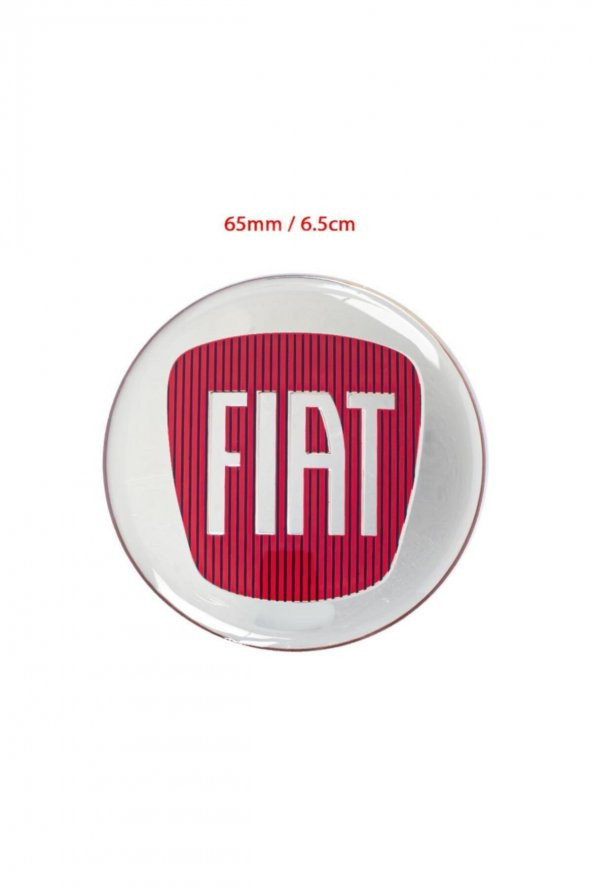 Fıat Jant Göbeği Göbek Arması Sticker 4lü Set - 4