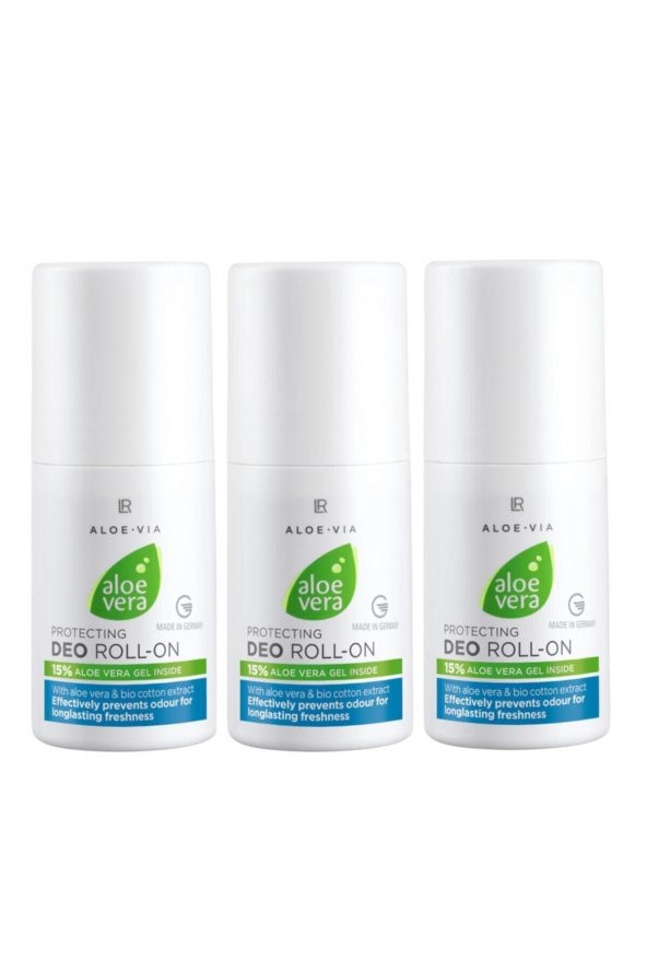 LR Aloe Vera Deo Roll-on 50 ml X 3 Adet