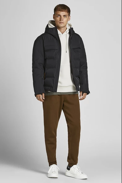 JACK JONES Erkek 3 M Rüzgar Yağmur Geçirmez Outdoor Mont 12225287 - 2