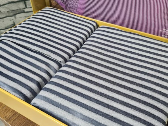 Zebra Çift Kişilik 6 Parça Nevresim Takımı Gri - 7