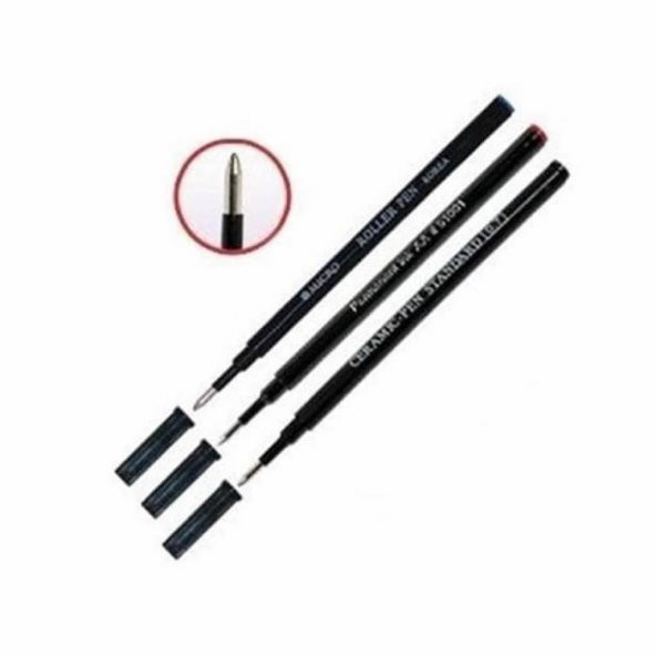 MICRO ROLLER REFILI SIYAH SERAMIK 12EA/S ürün görseli