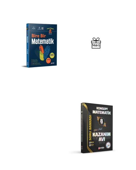 8. Sınıf LGS Birebir Matematik Konsept Matematik Soru Bankası