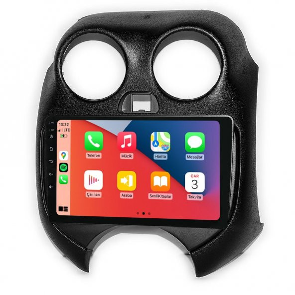 Maitech Nissan Micra 2011-2013 Carplay Androidauto Destekli Android Multimedia Navigasyon Sistemi