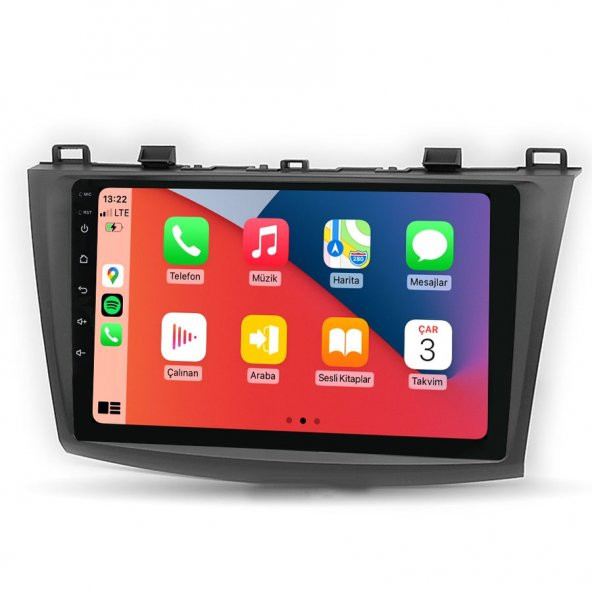 Maitech Mazda 3 2011-2013 Carplay Androidauto Destekli Android Multimedia Navigasyon Sistemi