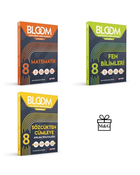 8. Sınıf LGS Bloom Matematik Fen Bilimleri Sözcükte Anlam Soru Bankası