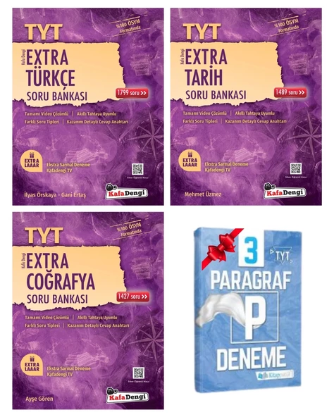 TYT Extra Türkçe Tarih ve Coğrafya Soru Bankası