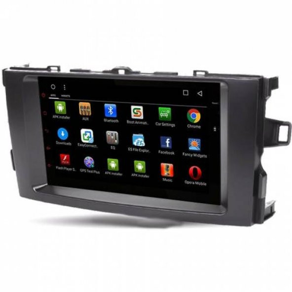 Toyota Auris Uyumlu 7inç Dokunmatik Android Double Din Oto Teyp 2GB Ram 16GB Hafıza