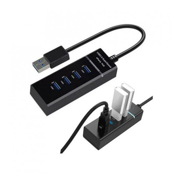 4 Port Usb 3.0 Hub - Usb Çoklayıcı 5Gbps Chipli Versiyon (552904355) - 3
