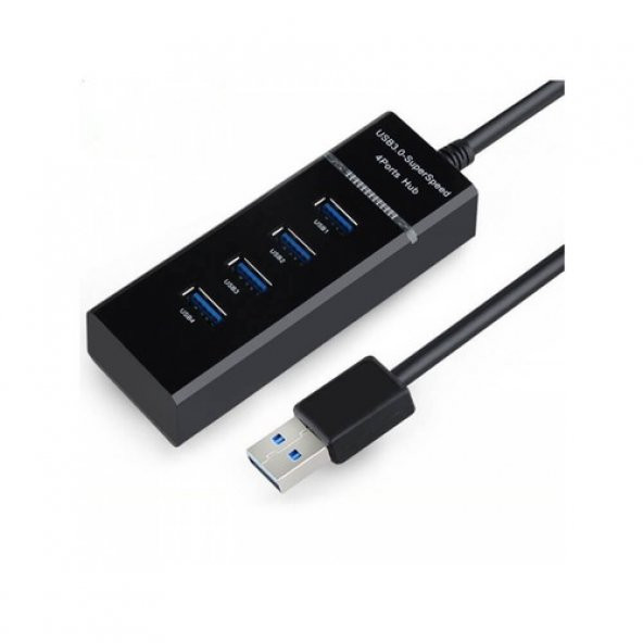 4 Port Usb 3.0 Hub - Usb Çoklayıcı 5Gbps Chipli Versiyon (552904355) - 5