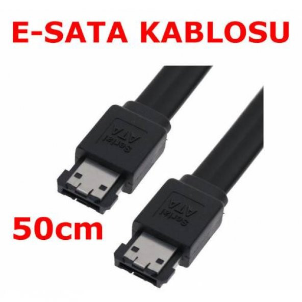 Esata To Esata 50Cm E-Sata Kablo ürün görseli