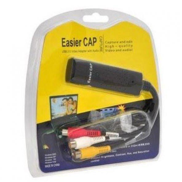 Easycap Capture Kamera Uydu Tvden Pc Kayıt Kartı (552903512)
