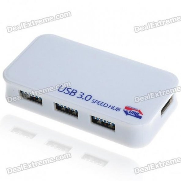 4 Port Usb 3.0 Çoklayıcı Usb 3.0 Hub Beyaz (552903244)