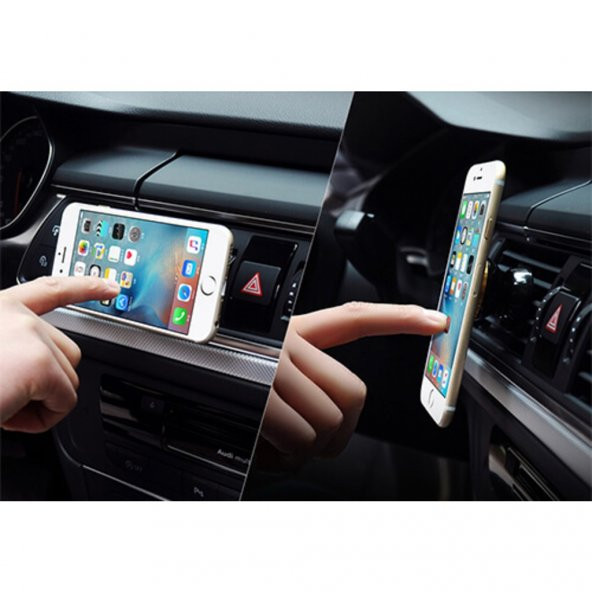Araç Içi Telefon Tutucu Havalandırmaya Takılan Manyetik Hareketli 552903031 - 4