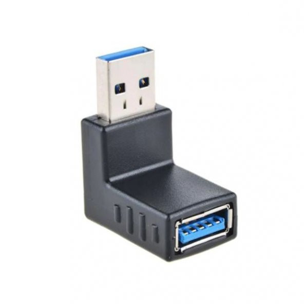 Usb 3.0 Bağlanti Aparati 90 Derece Dirsek Bağlanti Köşe Aparati