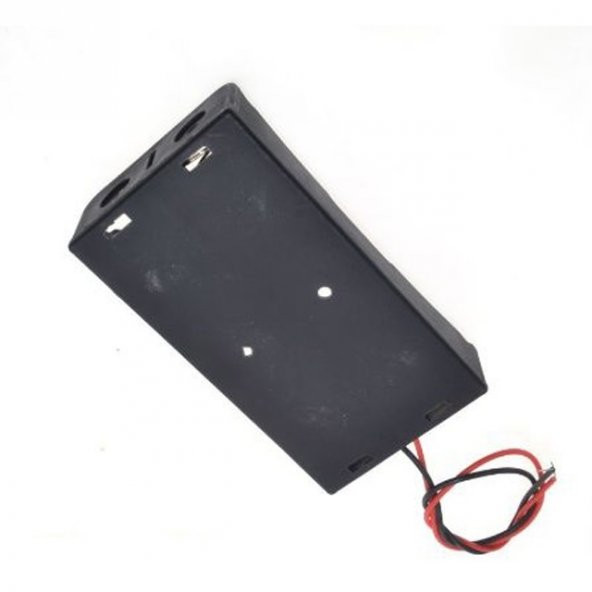 Lityum Lion Şarj Kiti 2X 18650 Pil Kutusu 2Li Pil Yuvası Kablolu - Resim 2