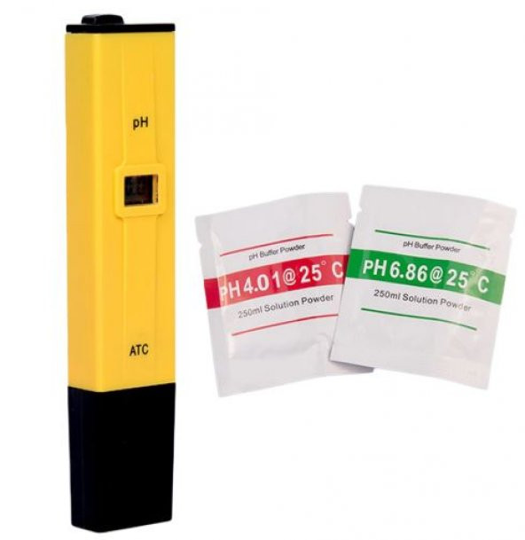 Ph Metre Ph Ölçer Su Sıvı Akvaryum Suyu 2 Adet Kalibrasyon ürün görseli 1