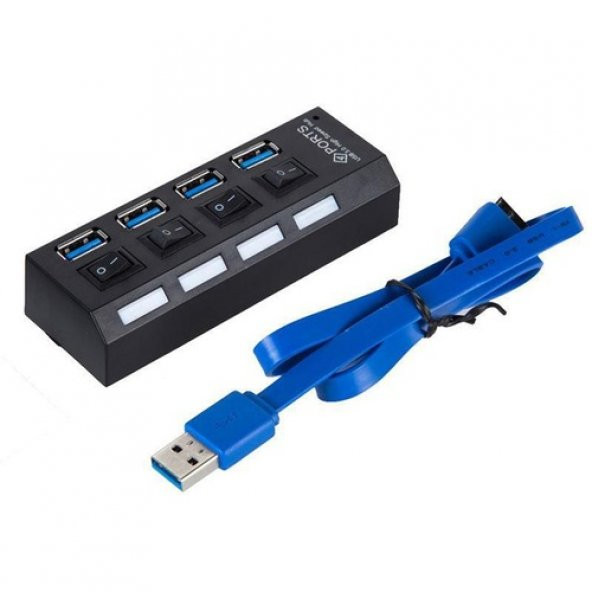 Usb 3.0 Çoğaltıcı Çoklayıcı Hub 4 Port Klavye Mouse Flash Bellek (552901984)