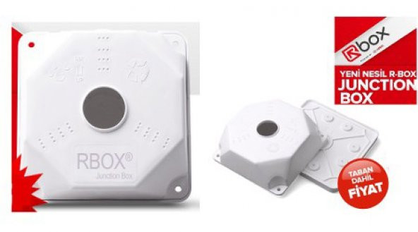 Kamera Montaj Buatı Ve Kapağı Rbox Buat Alt Taban Kapak 5 Adet - 3
