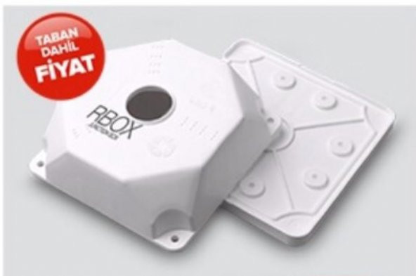 Kamera Montaj Buatı Ve Kapağı Rbox Buat Alt Taban Kapak 5 Adet - 4