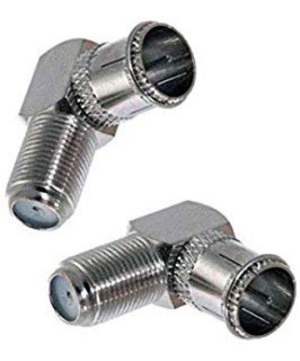 F Konnektör L Fiş Quick Dişi Erkekek L Tip F Hızlandırıcı Uydu Jakı - Resim 3