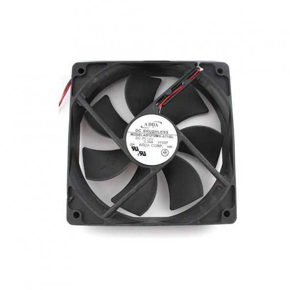 12 Cm Kasa Fanı Siyah Sessiz 12Cm Fan - 3