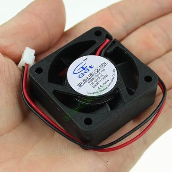 12V 4Cm 2 Pin 40X40X10 Fan Cpu Uyumlu - 7