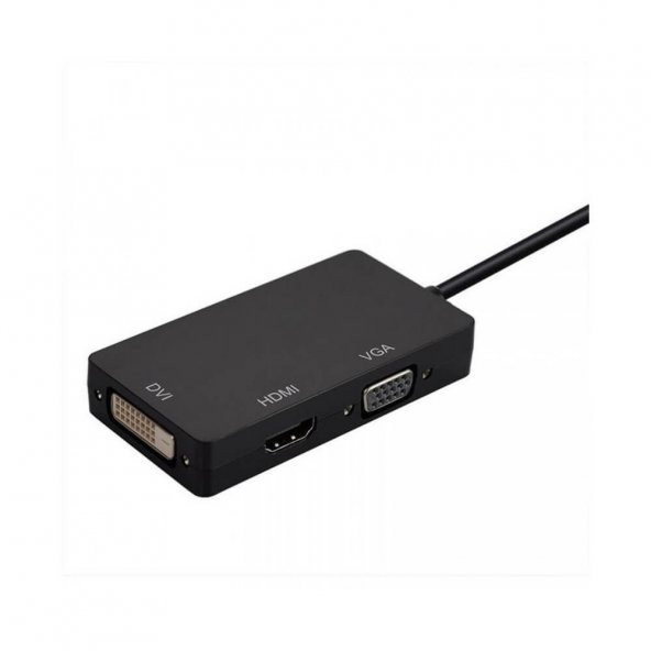 Displayport To Hdmi Vga Dvi Çevirici Dp Dönüştürücü Display Port - 3