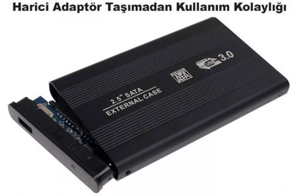 2.5 Usb 3.0 Harici Harddisk Hdd Kutusu Sata Disk Ssd Veri Aktarma - 3
