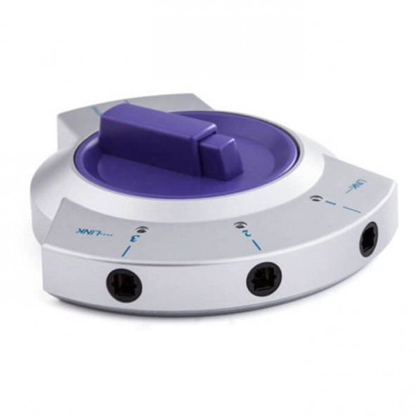 Optik Switch Optik Seçici Toslink Çoklayıcı 3 Giriş 1 Çıkış - Resim 3