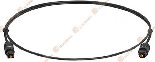 60Cm Fiber Optik Ses Kablosu Altın Uçlu Od:2.2 - Resim 2
