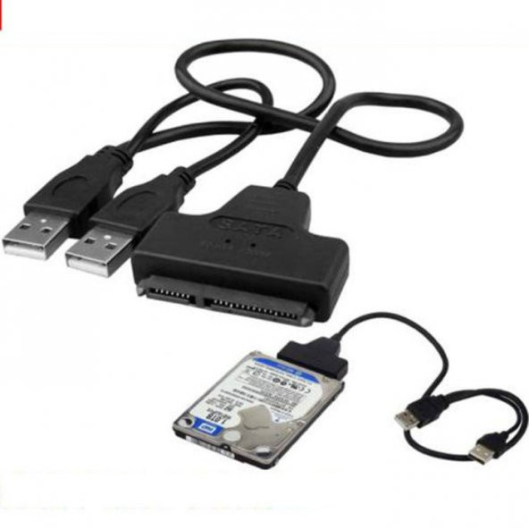 2.5 İnç Sata To Usb Harddisk Çevirici Usb To Sata Hdd Dönüştürücü - Resim 6