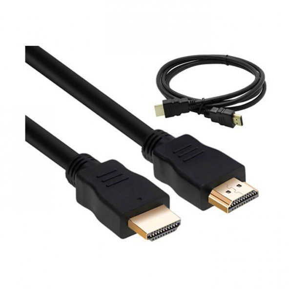 50 Cm Kısa Hdmi Kablo Uydu Alıcısı Ps3 Full Hd 3D Destekli - 2