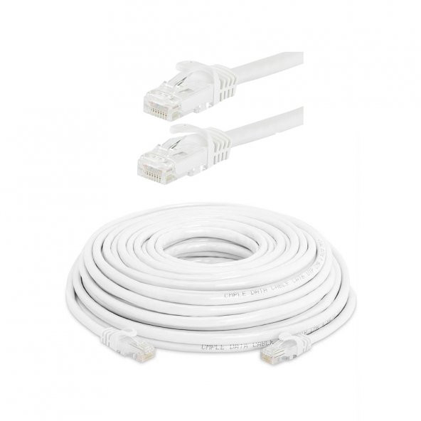 Cat6 Kablo Internet Ethernet Adsl Kablosu Fabrikasyon 15 Metre ürün görseli