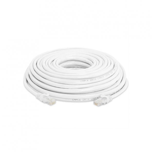 Cat6 Kablo Internet Ethernet Adsl Kablosu Fabrikasyon 15 Metre - Resim 2