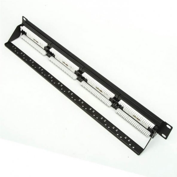 24 Port Cat6 Utp Patch Panel Dolu - Resim 5